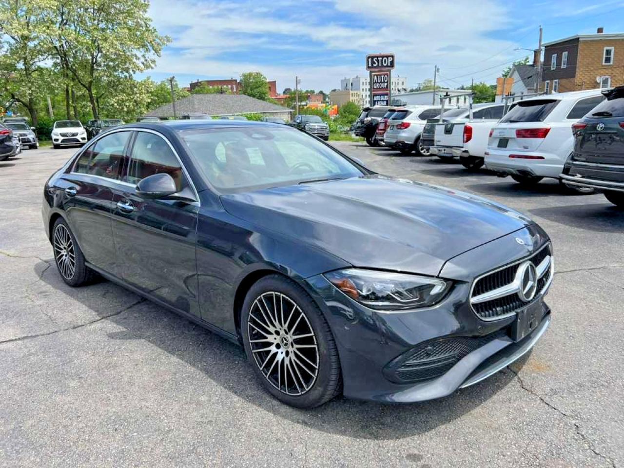 2022 Mercedes-Benz C-Class VIN W1KAF4HB5NR032645 COPART salvage auction — Minor Dent/Scratches, NJ - CERTIFICATE OF TITLE (P), sold $19,300 on 2026-07-01 (photo 4)