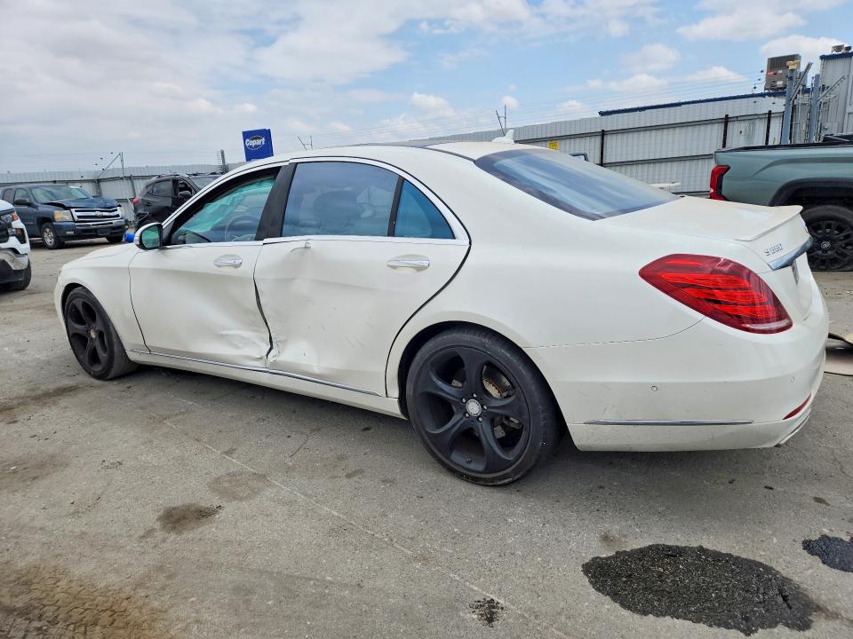 2014 Mercedes-benz S-klasse VIN WDDUG8CB0EA058416 COPART salvage auction — SIDE, Ca - Salvage Certificate, sold $4,200 on 2026-07-06 (photo 2)