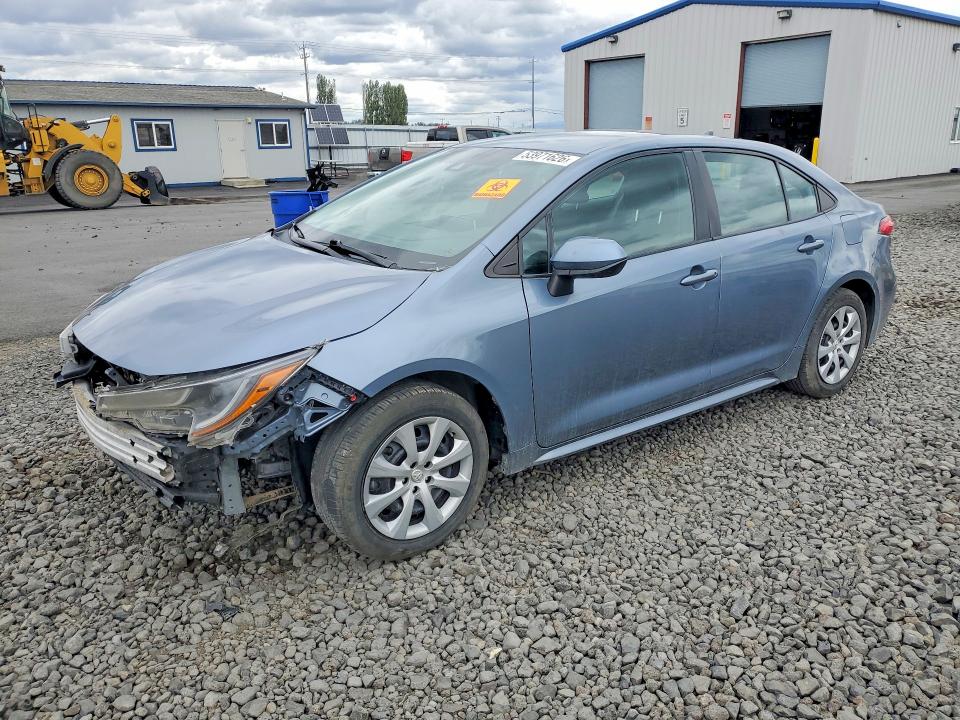 2021 Toyota Corolla VIN 5YFEPMAE8MP153546 COPART salvage auction — FRONT END, Wa - Bill Of Sale, sold $3,900 on 2026-07-22 (photo 1)