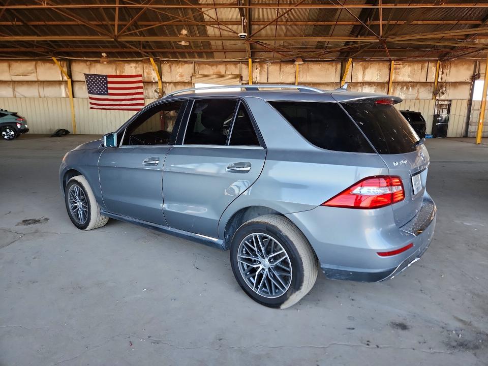 2015 Mercedes-benz Ml-class VIN 4JGDA5JBXFA475049 COPART salvage auction — NORMAL WEAR, Fl - Certificate Of Title, sold $5,100 on 2026-07-08 (photo 2)