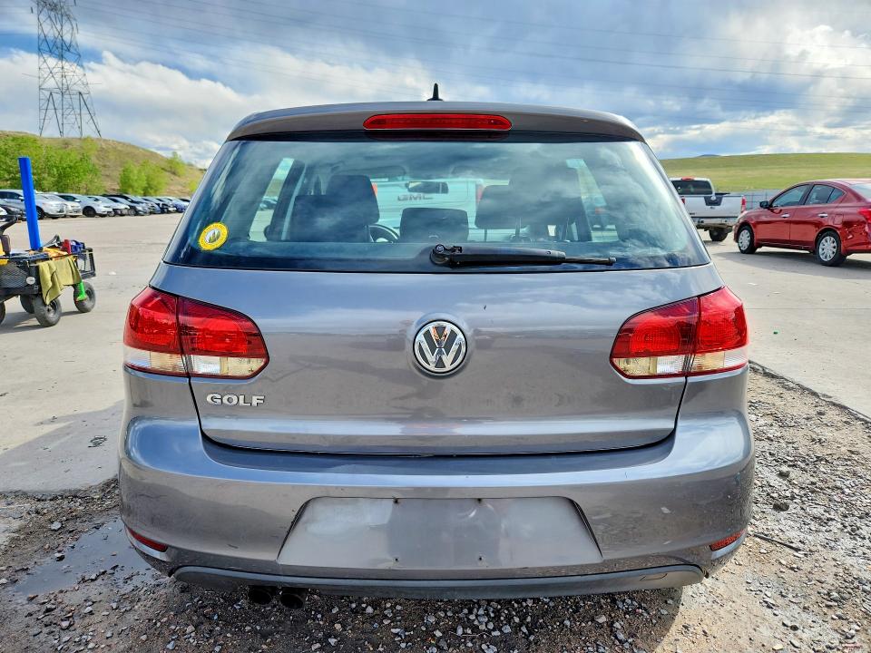 2012 Volkswagen Golf VIN WVWDB7AJ1CW113369 COPART salvage auction — FRONT END, Co - Public - Salvage Title, sold $500 on 2026-07-08 (photo 6)