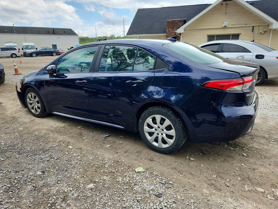2022 Toyota Corolla VIN 5YFEPMAE0NP335193 COPART salvage auction — FRONT END, Oh - Cert Of Title-Salvage, sold $4,450 on 2026-07-08 (photo 2)