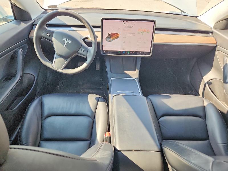 2021 Tesla VIN 5YJ3E1EA1MF908275 COPART salvage auction — REAR END, Pa - Certificate Of Salvage, sold $10,600 on 2026-07-02 (photo 8)