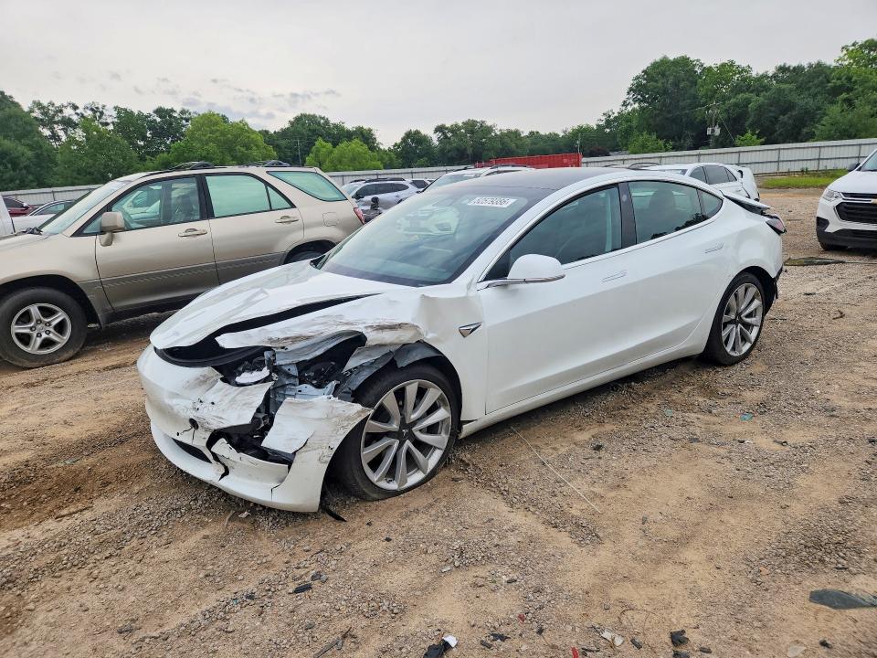 2020 Tesla Model 3 VIN 5YJ3E1EA4LF783867 COPART salvage auction — REAR END, Fl - Certificate Of Destruction, sold $1,800 on 2026-07-21 (photo 1)