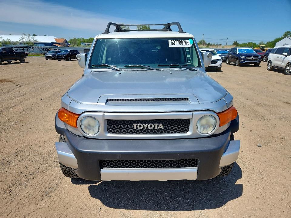 2007 Toyota Fj cruiser VIN JTEBU11F870038832 COPART salvage auction — HAIL, Mt - Certificate Of Title, sold $6,600 on 2026-07-16 (photo 5)