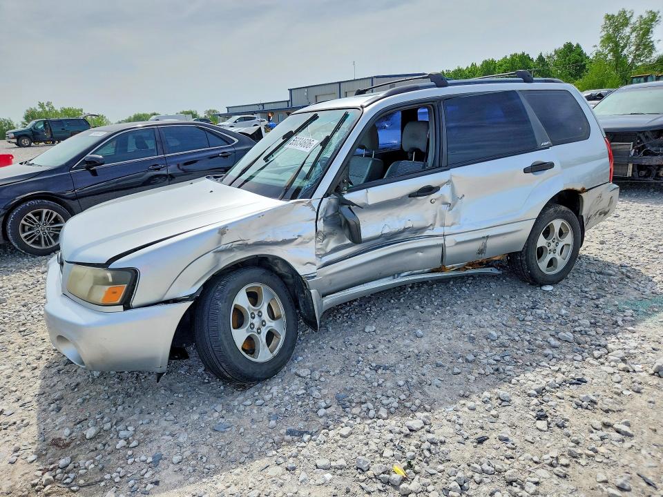 2004 Subaru Forester VIN JF1SG65624H713984 — COPART salvage auction photo