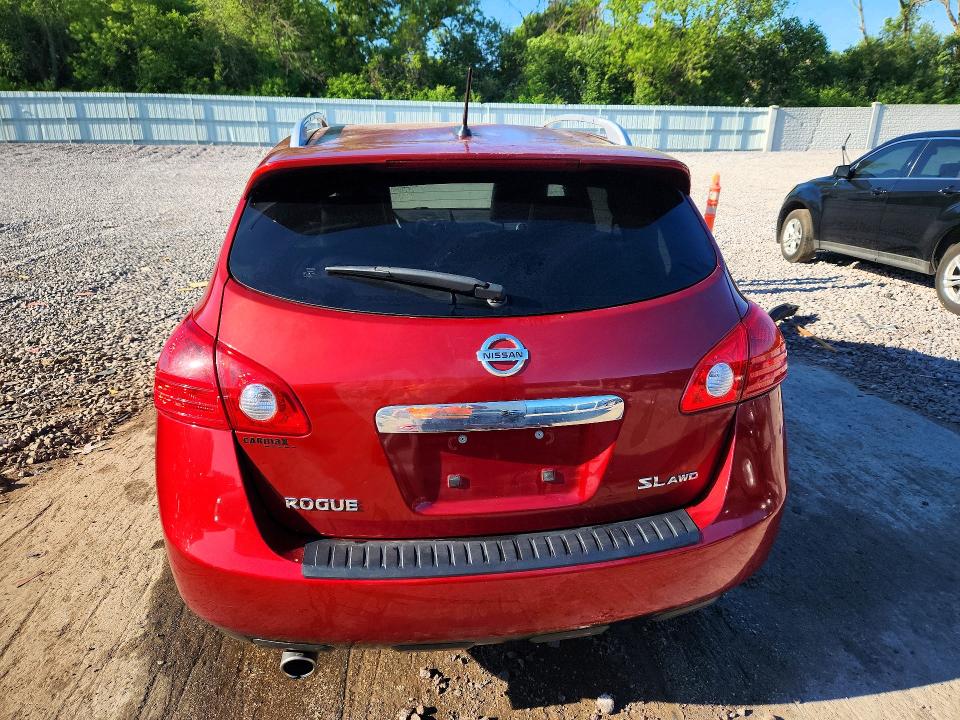 2012 Nissan Rogue VIN JN8AS5MVXCW390886 COPART salvage auction — FRONT END, Wi - Certificate Of Title, sold $350 on 2026-07-13 (photo 6)