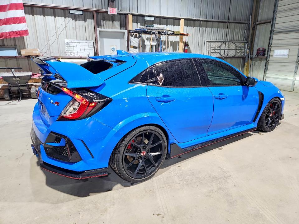 2021 Honda Civic VIN SHHFK8G76MU200361 COPART salvage auction — HAIL, Id - Salvage Certificate Of Title, sold $17,000 on 2026-07-14 (photo 3)