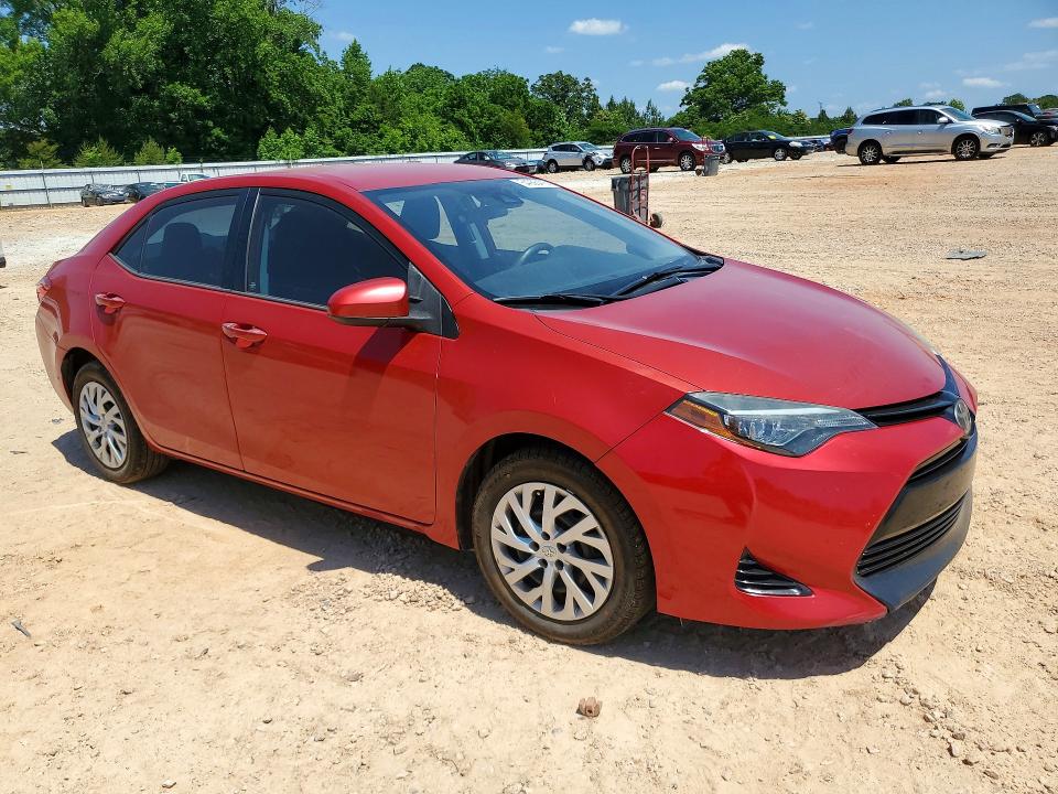 2017 Toyota Corolla VIN 5YFBURHE7HP708829 COPART salvage auction — FRONT END, Nc - Salvage Certificate Of Title, sold $3,350 on 2026-07-06 (photo 4)