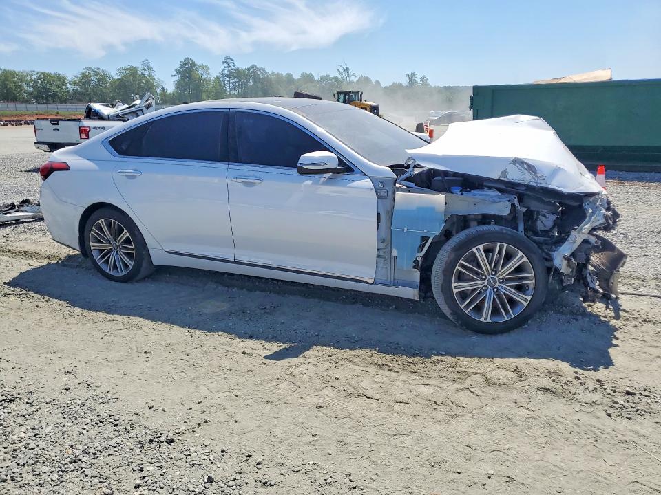 2018 Genesis G80 VIN KMHGN4JE4JU226470 COPART salvage auction — FRONT END, Sc - Cert Of Title-Salvage, sold $200 on 2026-07-13 (photo 4)