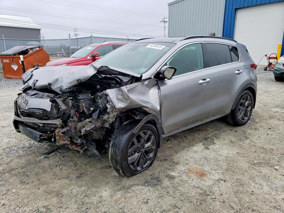 2022 Kia Sportage VIN KNDPNCAC6N7993660 COPART salvage auction — Front End, St - Salvage Title, sold $1,750 on 2026-07-09 (photo 1)