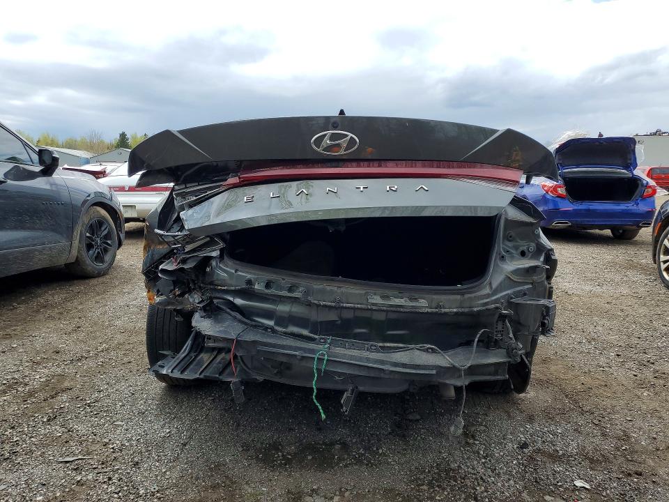 2021 Hyundai VIN KMHLN4AG4MU069026 COPART salvage auction — REAR END, Salvage Title, sold $2,150 on 2026-07-14 (photo 6)