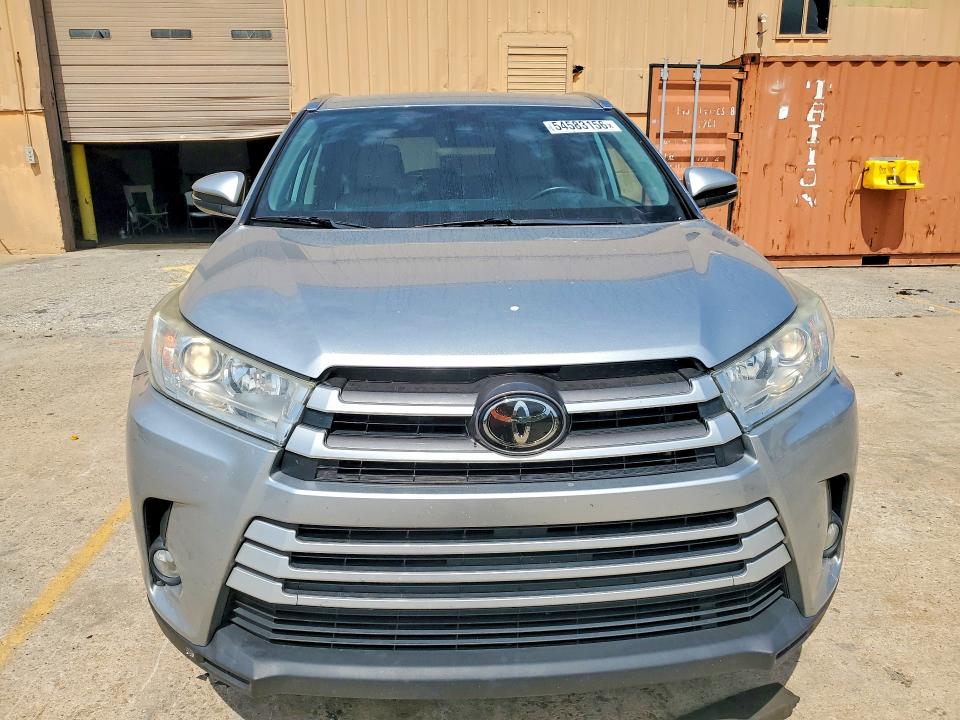 2019 Toyota Highlander VIN 5TDKZRFH4KS550625 COPART salvage auction — MINOR DENT/SCRATCHES, Ga - Certificate Of Title, sold $13,200 on 2026-07-27 (photo 5)