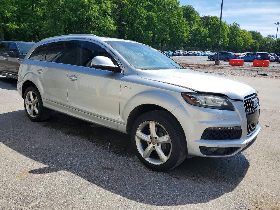 2014 Audi Q7 VIN WA1DGAFE7ED019449 COPART salvage auction — MINOR DENT/SCRATCHES, Wv - Certificate Of Title (P), sold $4,500 on 2026-07-27 (photo 4)
