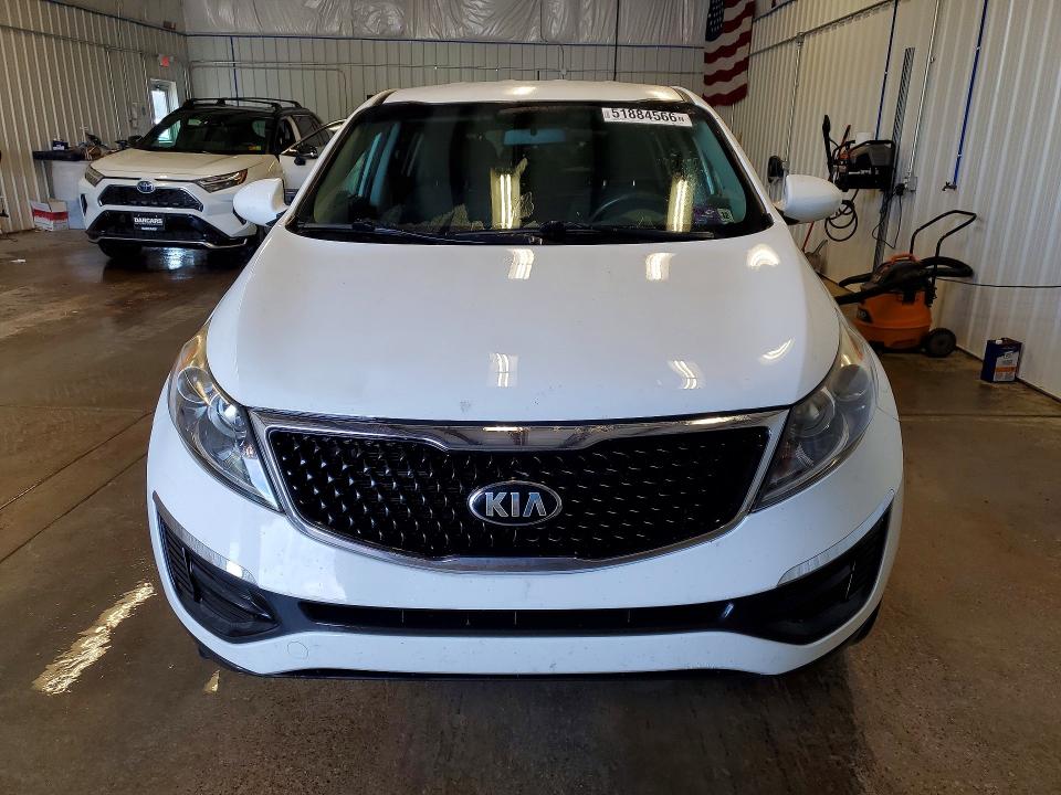 2016 Kia VIN KNDPBCAC5G7854244 COPART salvage auction — SIDE, PA, sold $425 on 2026-07-15 (photo 5)