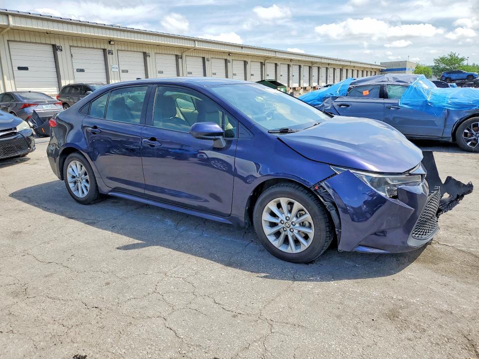 2020 Toyota Corolla VIN JTDHPRAE1LJ038879 COPART salvage auction — FRONT END, KY - CERT OF TITLE-SALVAGE, sold $4,300 on 2026-07-30 (photo 4)