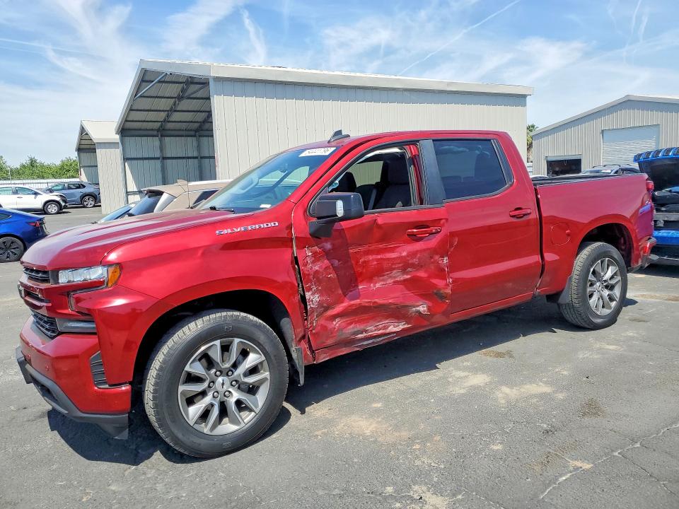 2020 Chevrolet Silverado 1500 VIN 1GCPWDED3LZ297149 — COPART salvage auction photo