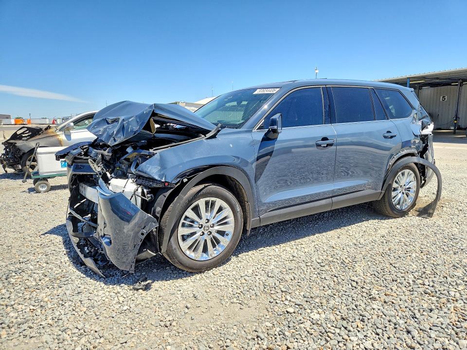 2026 Toyota Highlander VIN 5TDAAAB53TS120456 COPART salvage auction — FRONT END, Co - Public - Salvage Title, sold $14,700 on 2026-07-07 (photo 1)