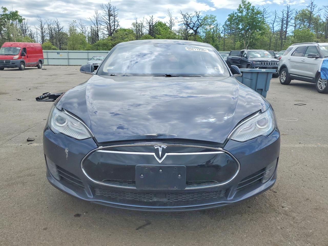 2015 Tesla Model S VIN 5YJSA1E11FF116590 COPART salvage auction — Water/Flood, NY - CERTIFICATE OF TITLE, sold $575 on 2026-07-01 (photo 5)