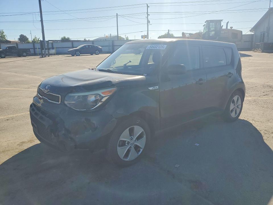 2016 Kia Soul VIN KNDJN2A29G7829832 COPART salvage auction — FRONT END, Id - Salvage Certificate Of Title, sold $300 on 2026-07-30 (photo 1)
