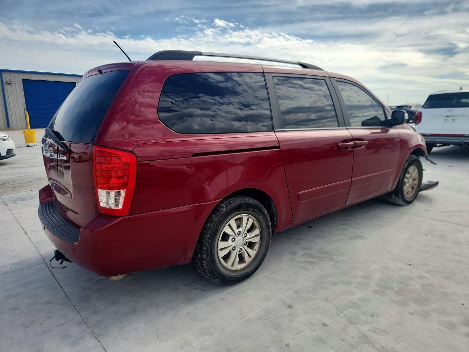 2011 Kia SEDONA VIN KNDMG4C79B6388052 COPART salvage auction — FRONT END, Tx - Salvage Vehicle Title, sold $775 on 2026-07-10 (photo 3)