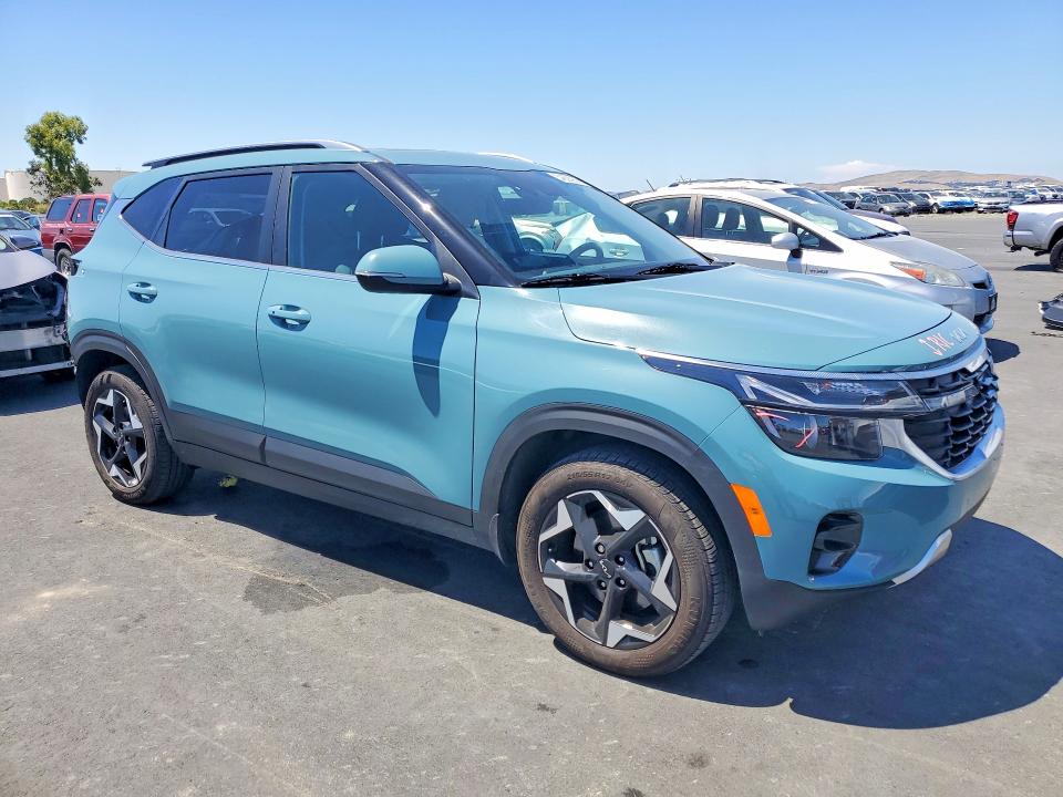 2025 Kia Seltos VIN KNDERCAA7S7703402 COPART salvage auction — REAR END, Ca - Salvage Certificate, sold $8,800 on 2026-07-06 (photo 4)
