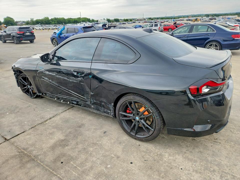 2024 BMW M2 VIN 3MW53CM05R8E12228 COPART salvage auction — FRONT END, Tx - Salvage Vehicle Title, sold $17,200 on 2026-08-17 (photo 2)