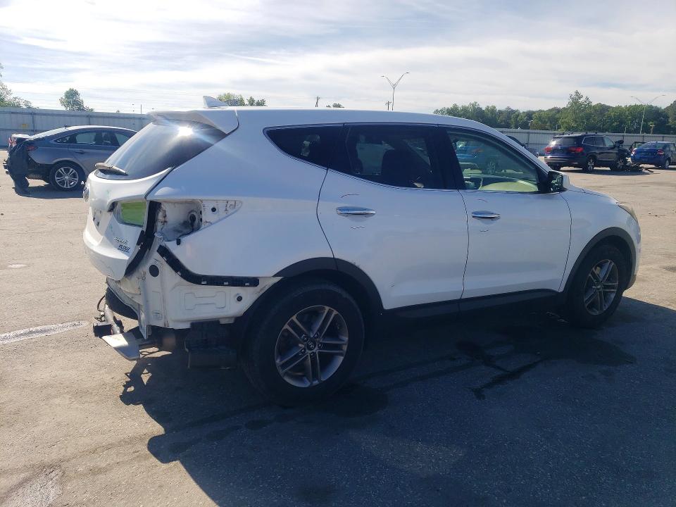 2017 Hyundai VIN 5NMZT3LB8HH027911 COPART salvage auction — REAR END, Nc - Salvage Certificate Of Title, sold $3,400 on 2026-07-02 (photo 3)