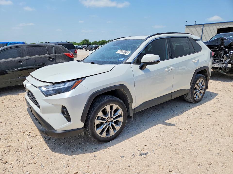 2022 Toyota Rav 4 VIN 2T3C1RFV6NW186017 COPART salvage auction — HAIL, Tx - Certificate Of Title, sold $15,500 on 2026-07-02 (photo 1)