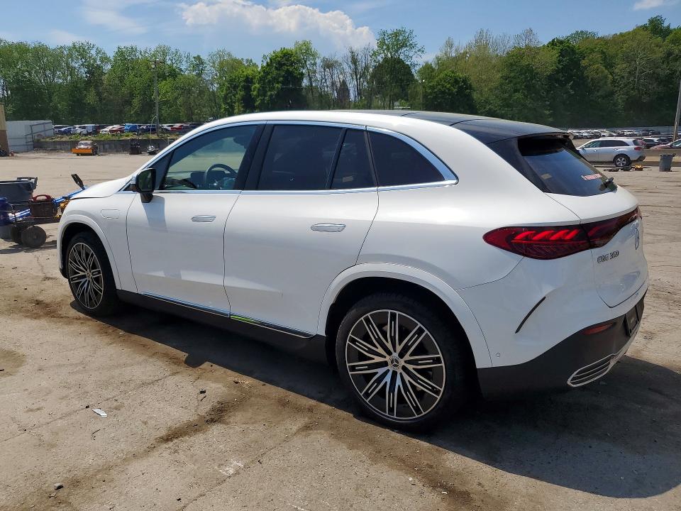 2025 Mercedes-benz Eqe VIN 4JGGM1CB0SA066899 COPART salvage auction — FRONT END, Ny - Mv-907A Salvage Certificate, sold $23,700 on 2026-07-07 (photo 2)