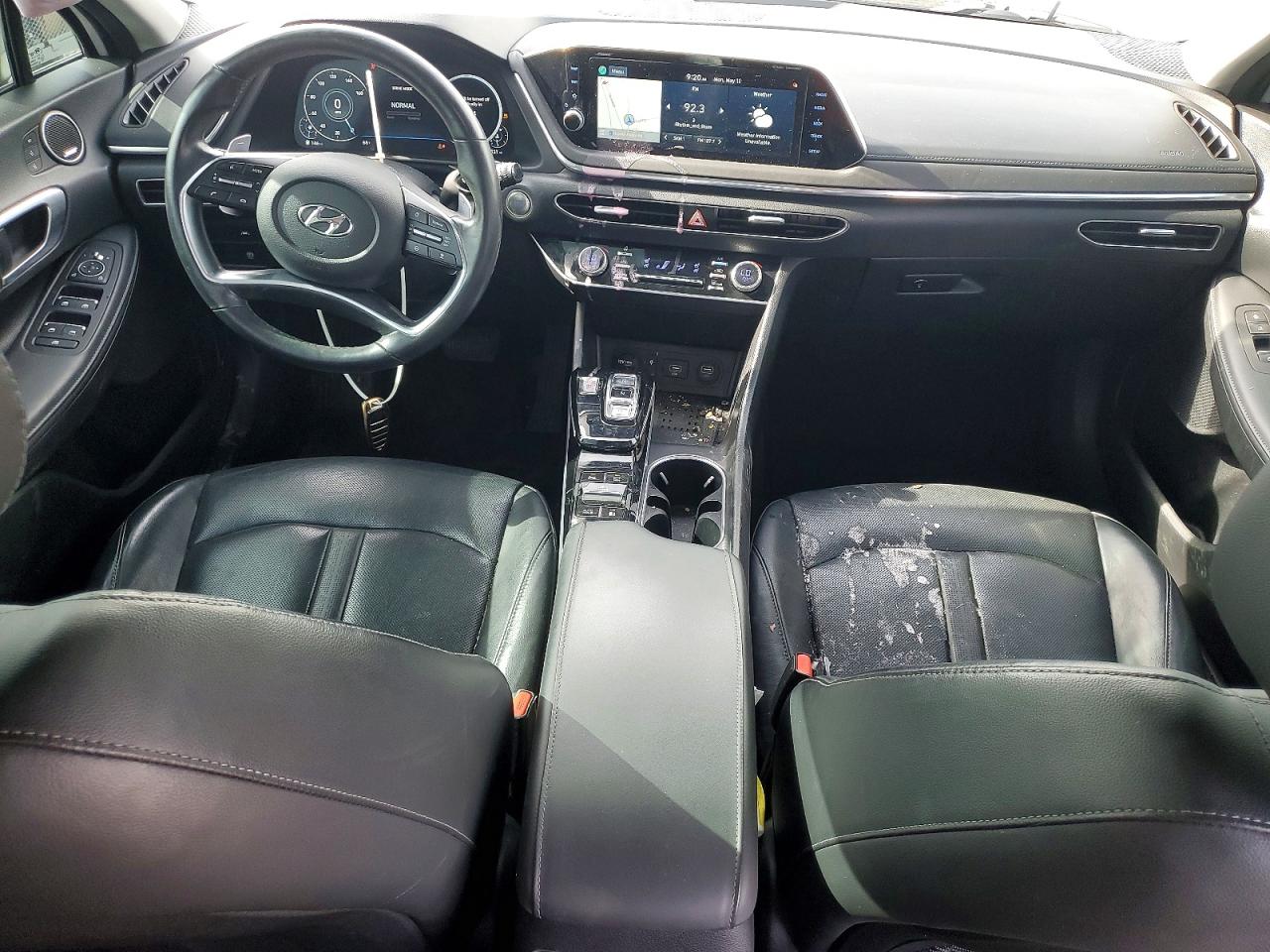 2021 Hyundai Sonata VIN 5NPEH4J20MH101585 COPART salvage auction — Side, AR - CERT OF TITLE-SALVAGE, sold $5,500 on 2026-07-01 (photo 8)