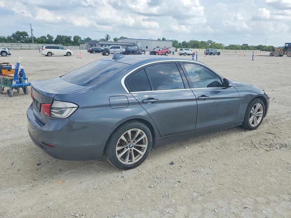 2017 BMW 3er VIN WBA8B9C53HK675850 COPART salvage auction — FRONT END, TX - CERTIFICATE OF TITLE, sold $5,400 on 2026-07-23 (photo 3)