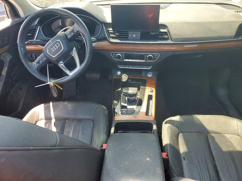 2021 Audi Q5 VIN WA1BAAFY2M2104356 COPART salvage auction — VANDALISM, CA - SALVAGE CERTIFICATE, sold $3,050 on 2026-07-13 (photo 8)