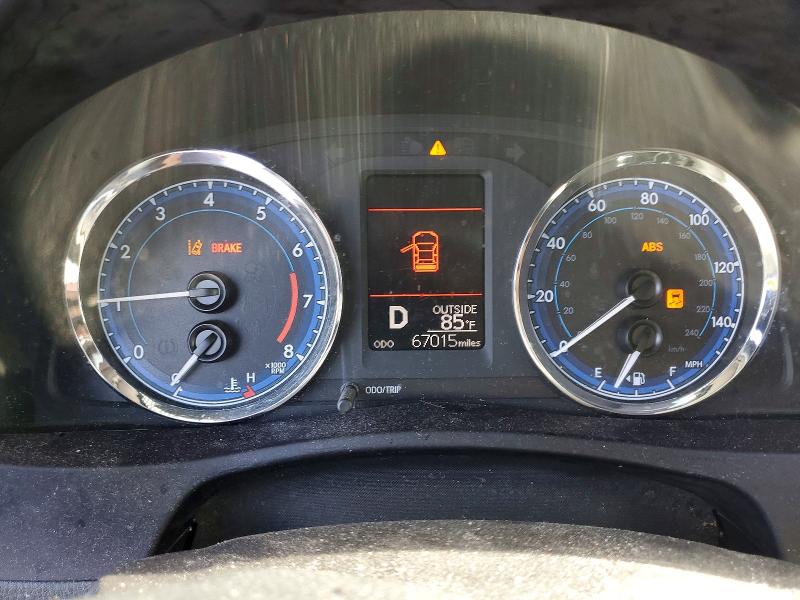2018 Toyota Corolla VIN 5YFBURHE7JP783942 COPART salvage auction — FRONT END, Fl - Cert Of Title Slvg Rebuildable, sold $3,700 on 2026-07-10 (photo 9)
