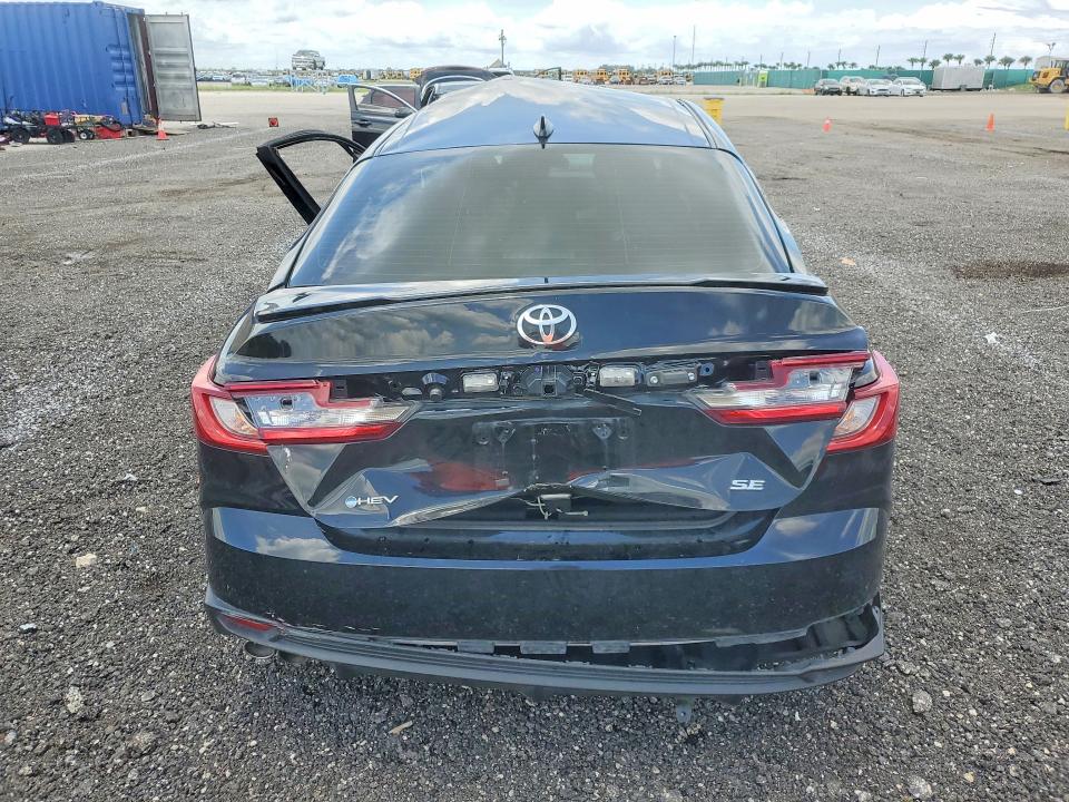 2025 Toyota Camry VIN 4T1DAACK4SU093629 COPART salvage auction — ALL OVER, FL - CERTIFICATE OF DESTRUCTION, sold $400 on 2026-07-27 (photo 6)