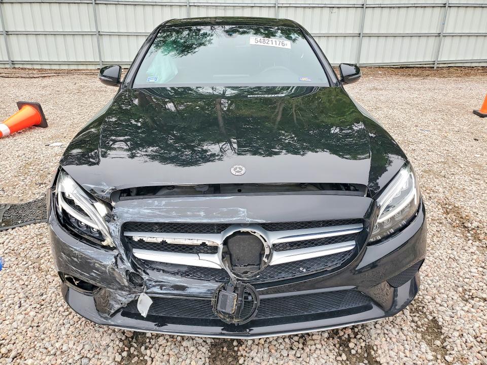 2019 Mercedes-benz C-klasse VIN 55SWF8DB1KU319994 COPART salvage auction — FRONT END, NC - SALVAGE CERTIFICATE OF TITLE, sold $9,300 on 2026-07-31 (photo 5)