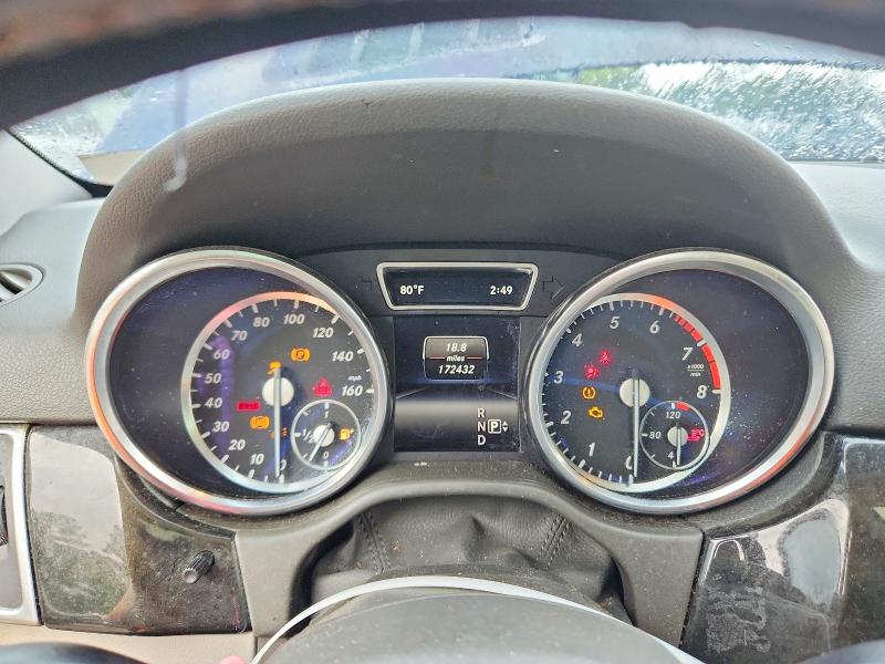 2015 Mercedes-benz M-klasse VIN 4JGDA5JB1FA498574 COPART salvage auction — NORMAL WEAR, Al - Certificate Of Title, sold $5,300 on 2026-07-08 (photo 9)