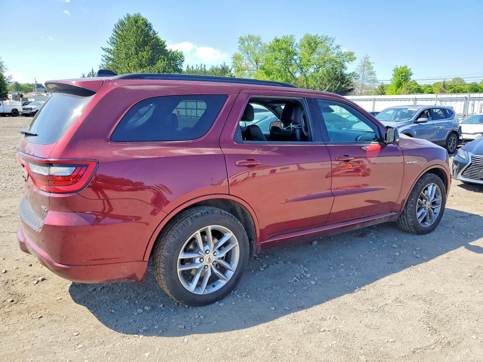 2024 Dodge Durango VIN 1C4SDJCT2RC143682 COPART salvage auction — SIDE, Md - Cert Of Salvage > 75% Damage, sold $7,900 on 2026-07-27 (photo 3)