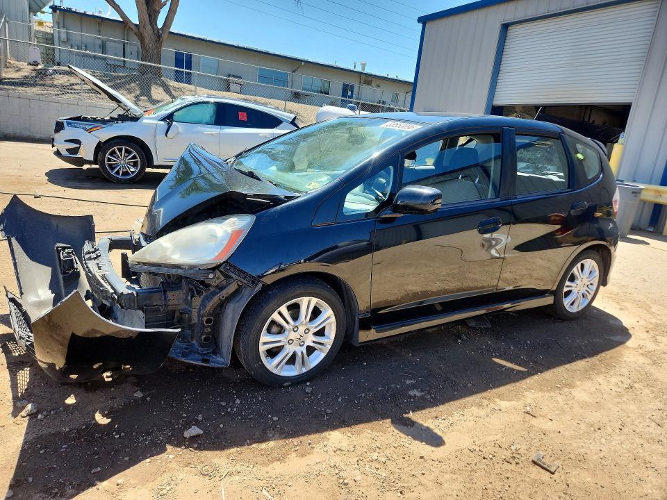 2010 Honda Fit VIN JHMGE8H49AS019947 COPART salvage auction — FRONT END, Nm - Cert Of Title-Salvage, sold $400 on 2026-07-13 (photo 1)