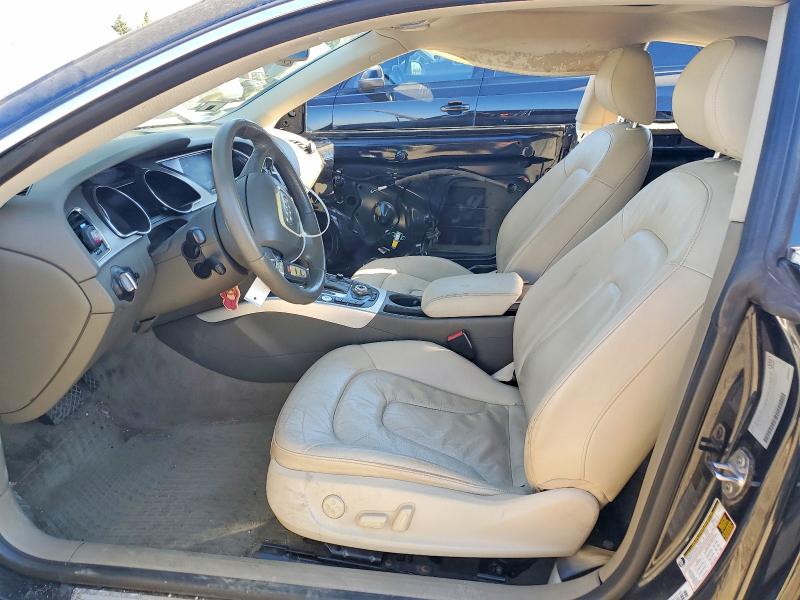 2012 Audi A5 VIN WAULFAFRXCA002955 COPART salvage auction — SIDE, Il - Salvage Certificate, sold $775 on 2026-07-07 (photo 7)