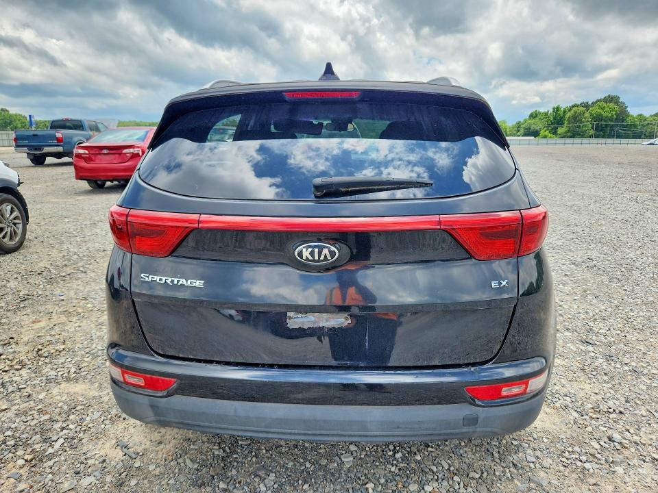 2017 Kia Sportage VIN KNDPN3AC2H7051268 COPART salvage auction — NORMAL WEAR, Mi - Certificate Of Title, sold $2,550 on 2026-07-06 (photo 6)