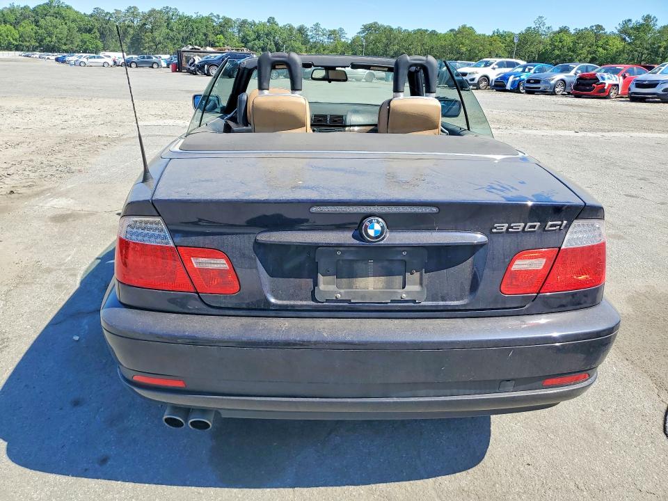 2004 BMW 3er VIN WBABW53464PL47894 COPART salvage auction — FRONT END, GA - CERT OF TITLE-SALVAGE, sold $950 on 2026-08-20 (photo 6)