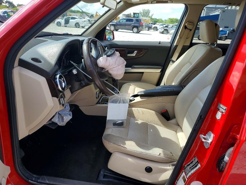 2015 Mercedes-benz Glk-klasse VIN WDCGG5HB6FG403472 COPART salvage auction — FRONT END, FL - CERT OF TITLE SLVG REBUILDABLE, sold $1,350 on 2026-07-27 (photo 7)