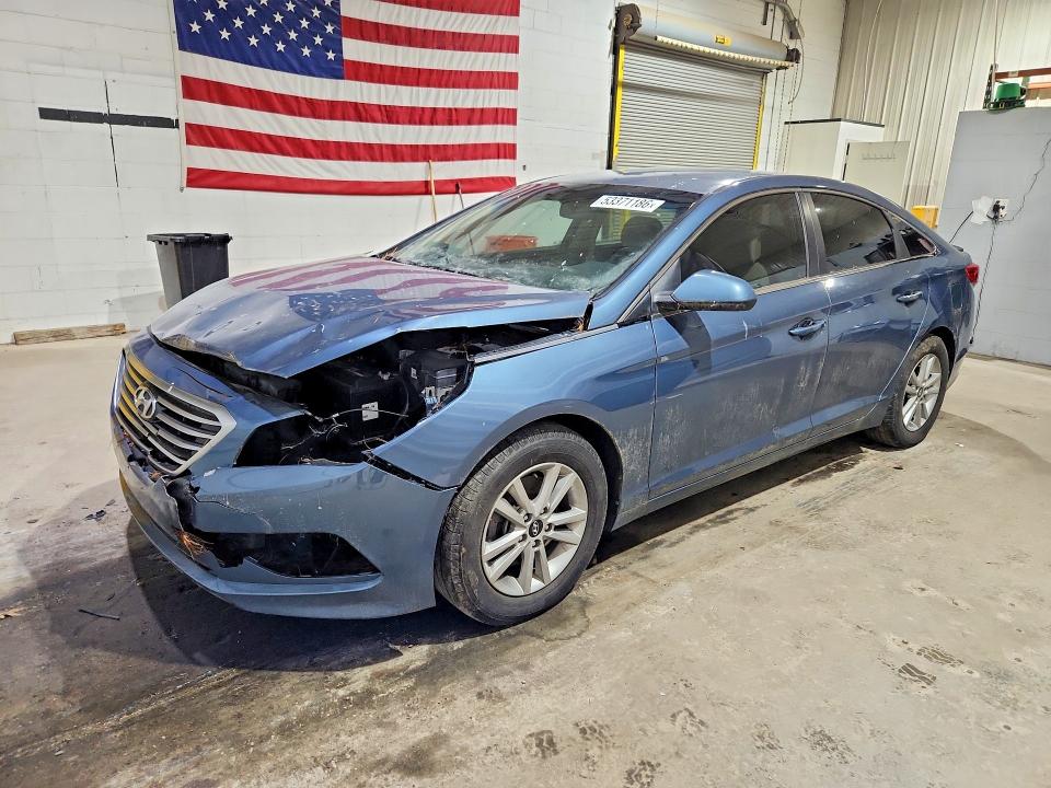 2015 Hyundai Sonata VIN 5NPE24AF1FH223279 COPART salvage auction — FRONT END, Nj - Cert Of Title W/Salvage Histor, sold $2,800 on 2026-07-02 (photo 1)