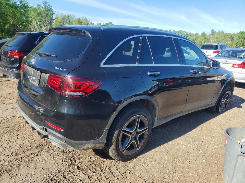 2021 Mercedes-benz Glc VIN W1N0G8EB8MV319426 COPART salvage auction — FRONT END, On - Permit Salvage, sold $16,050 on 2026-07-02 (photo 3)