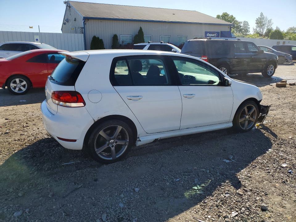 2013 Volkswagen Golf VIN WVWDB7AJ7DW089550 COPART salvage auction — FRONT END, KY - CERT OF TITLE-SALVAGE, sold $1,250 on 2026-07-27 (photo 3)