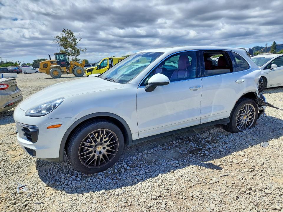 2017 Porsche Cayenne VIN WP1AB2A25HLA52601 COPART salvage auction — REAR END, CA - SALVAGE CERTIFICATE, sold $3,900 on 2026-07-02 (photo 1)