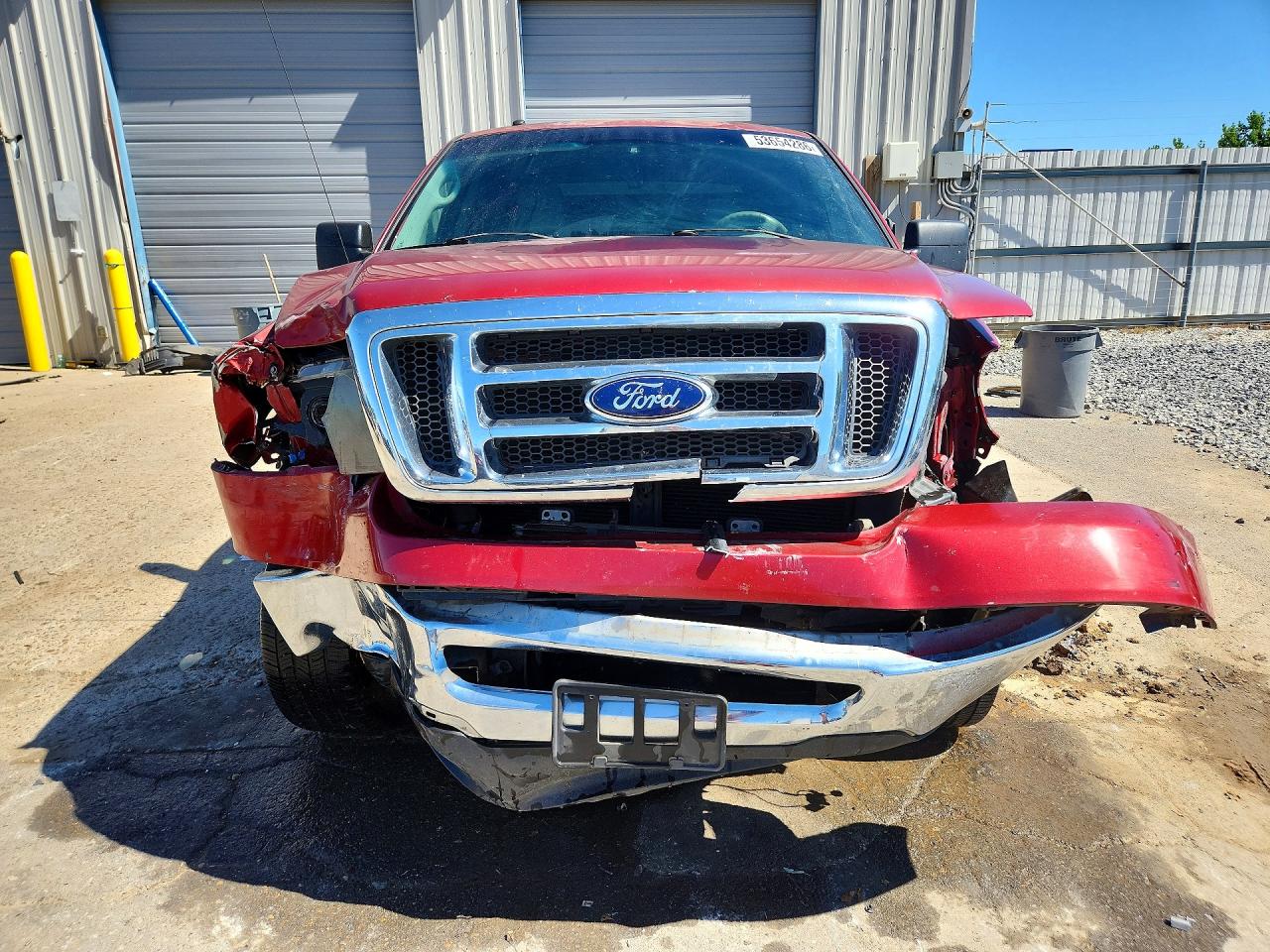 2007 Ford F-150 Lightning VIN 1FTRW12W17KC64341 COPART salvage auction — Front End, TN - SALVAGE CERTIFICATE, sold $675 on 2026-07-09 (photo 5)