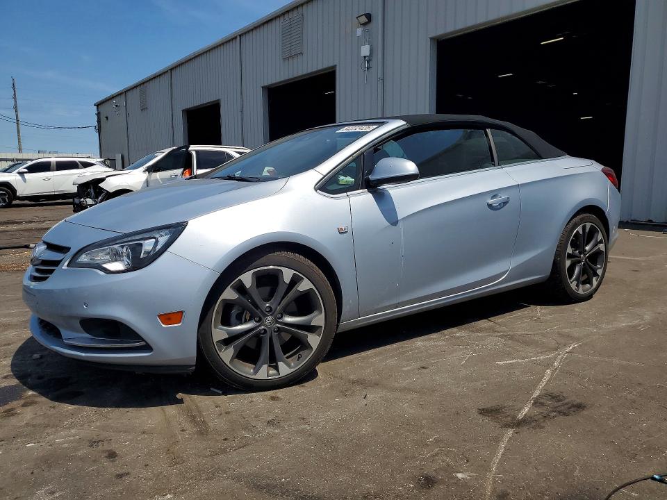 2019 Buick Cascada VIN W04WH3N5XKG381868 COPART salvage auction — FRONT END, GA - CERT OF TITLE-SALVAGE, sold $2,050 on 2026-07-20 (photo 1)