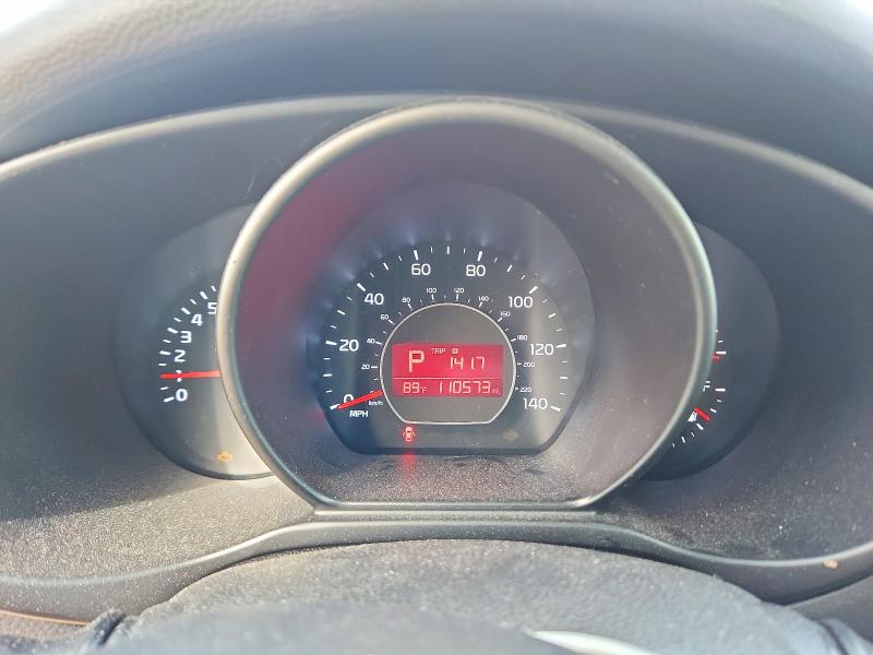 2017 Kia Soul VIN KNDJN2A25H7466771 COPART salvage auction — FRONT END, Il - Salvage Certificate, sold $725 on 2026-07-09 (photo 9)